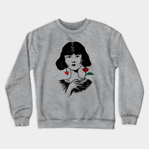 Lady Rose Crewneck Sweatshirt by S.S.D.R.W studio